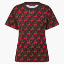 Louis Vuitton x Takashi Murakami Cherry Tričko hnědé