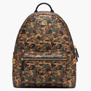 MCM X BAPE Stark Backpack Medium Visetos camo