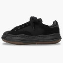 Maison Mihara Yasuhiro Blakey Low Canvas de dedo de concha original Sagara Black
