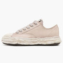 Maison Mihara Yasuhiro Peterson 23 Og teñido de lienzo único Low Beige