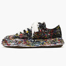 Maison Mihara Yasuhiro Peterson23 OG Sole Canvas Low Pintura pulverizante blanco blanco