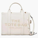 Marc Jacobs The Leather Medium Dead Bag Cotton/Silver