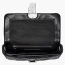 Marc Jacobs el cuero acolchado J Marc Shoulder Bag Negro