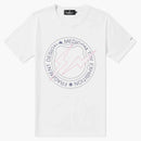 Medicom X Fragment Design Men Circle Logo Bearbrick Tee White