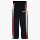 Moncler X Palm Angels Knit Racing Pants Navy Blue/White