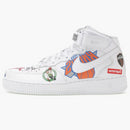 Nike Air Force 1 Mid Supreme Nba White