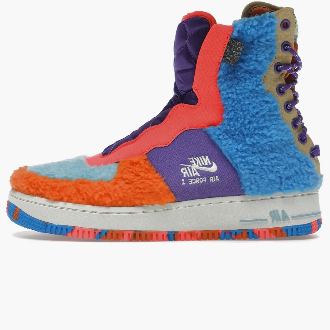 人気話題！Nike Wmns Air Force 1 Rebel XX Sherpa Multi Wmns Air Force 1 Rebel XX 'Colored Sherpa' - Nike - CQ7518