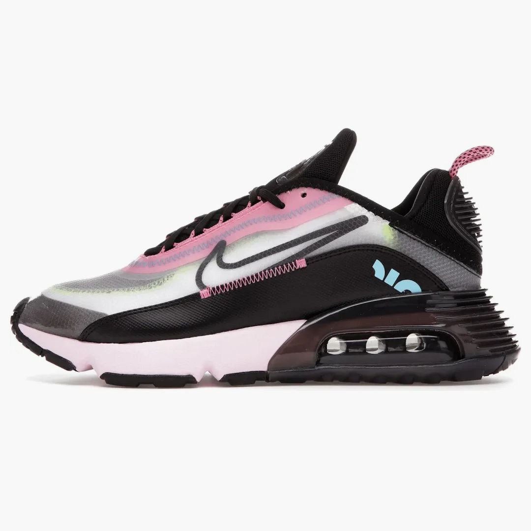 nike air max 2090 white black pink foam