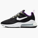 Nike Air Max 270 React Se Black White Vivid Purple (women's)