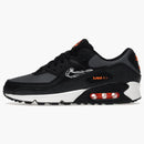 Nike Air Max 90 3d Swoosh Black Grey Orange