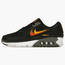 Nike Air Max 90 Spray Paint Swoosh Black University Gold