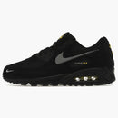Nike Air Max 90 Black Yellow Strike Metallic Cool Grey