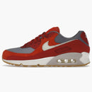 Nike Air Max 90 Premium Gym Red Smoke Grey Gum