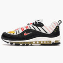 Nike Air Max 98 Black White Yellow Crimson
