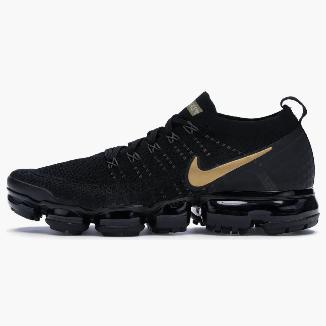 vapormax 2 black gold