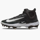 Nike Alpha Huarache Elite 4 Mid Black Dark Smoke Grey White