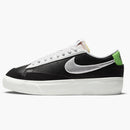 Nike Blazer Low Platform Black Metallic Silver (women's)