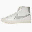 Nike Blazer Mid 77 Essential White Metallic Silver (women's)