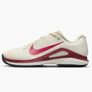 Nike Court Air Zoom Vapor 12 HC Pale Ivory Sail Team Red Rush Pink (Women's)