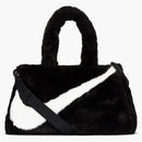 Nike Faux Fur Tote Bag Black