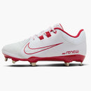 Nike Hyperdiamond 4 Pro White University Red Wolf Grey (women's)