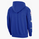Nike Nba Dallas Mavericks Courtside City Edition Fleece Loose Fit Hoodie Blue