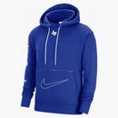 Nike Nba Dallas Mavericks Courtside City Edition Fleece Loose Fit Hoodie Blue