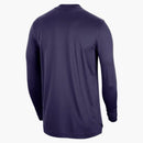 Nike Nba Los Angeles Lakers City Edition Dri-fit Loose Fit L/s T-shirt Purple