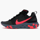 Nike React Element 55 Black Solar Red
