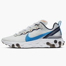 Nike React Element 55 Clear Blue