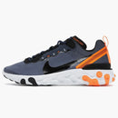 Nike React Element 55 Se Midnight Navy Total Orange