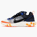 Nike React Element 87 Thunder Blue/total Orange