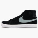 Nike Sb Blazer Black White Base Grey