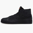 Nike Sb Blazer Mid Orange Label Dark Smoke