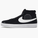Nike Sb Zoom Blazer Mid Black White (skatedeluxe Night Pack Edition)