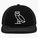 Ovo Contrast Stitch Snapback Has Black