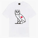 Ovo Give Thanks Og Owl Tee White