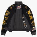 Ovo NBA Jeff Hamilton Team Icons Wool Jacket Black