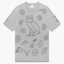 Ovo Nba Team Icons Og Owl T-shirt Heather Grey
