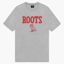 Ovo Roots Athletics Owl T-shirt Heather Grey