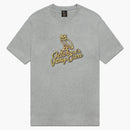 Camiseta de búho de oro sólido ovo Heather Gray