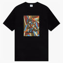 Ovo Stained Glass Owl T-shirt Black