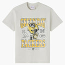 Ovo X Nfl Green Bay Packers Graphic Team T-shirt Ash Heather Grey