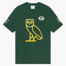Ovo X Nfl Green Bay Packers Og Owl T-shirt Green