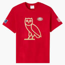 Ovo X Nfl San Francisco 49ers Icon T-shirt Red