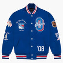 Ovo x nhl ny rangers chaqueta universitaria azul