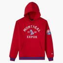 Ovo X New Era Mlb Montreal Expos Hoodie Red