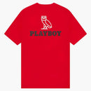 Ovo X Playboy Magazine T-shirt Red