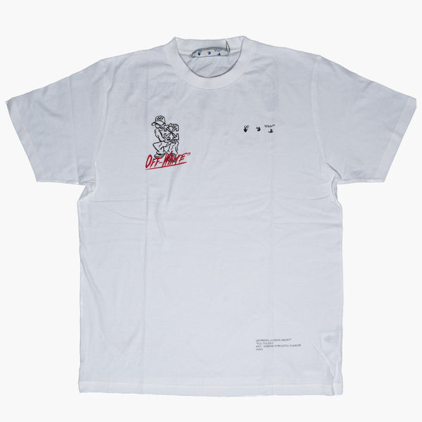 Off White x END Till The End T-Shirt White
