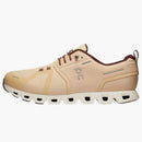 En Running Cloud 5 Savannah Ivory impermeable